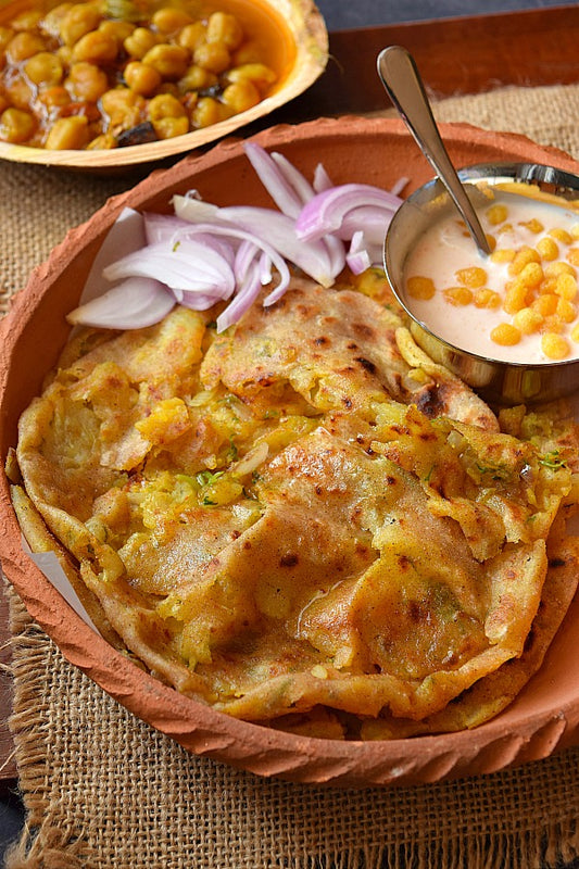 Kake Di Hatti  Aloo Pyaaz Naan