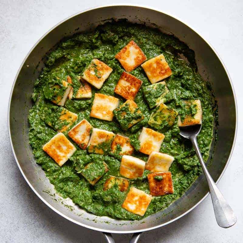Kake Di Hatti Palak Paneer