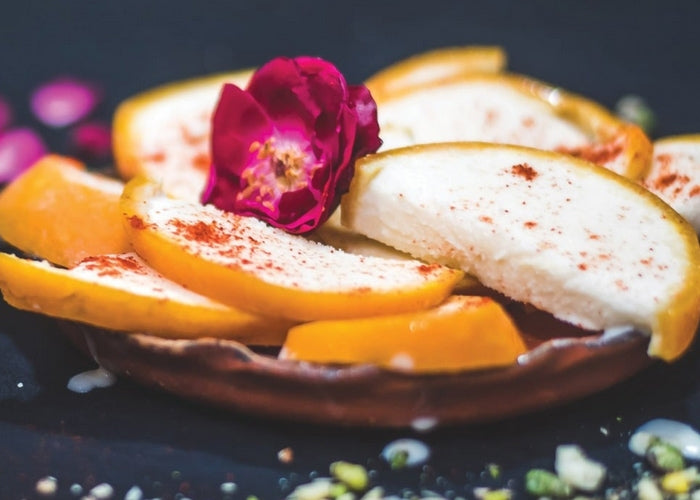 Stuffed Orange Kulfi