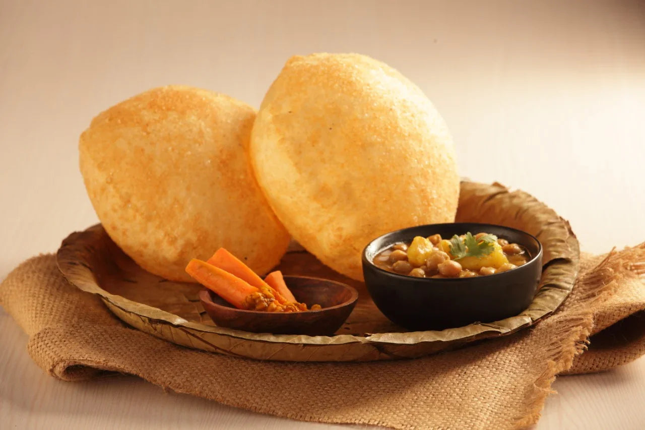 Puri Sabzi (2 plates)