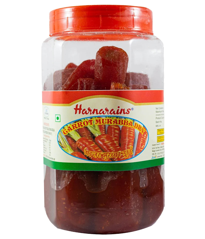 Gajar Murabba (900g Jar)- Harnaraian Gokulchand