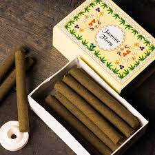 Jasmine (Natural Flora Dhoop 18 sticks)