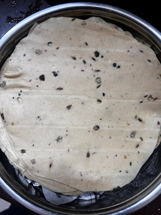 Kali mirch papad urad dal - Isharji