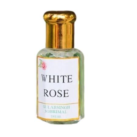 10ml White Rose (Natural Attar Unisex Perfume Oil)